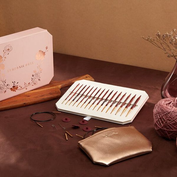 Knitpro Symfonie Rose luksussett - Bilde 4