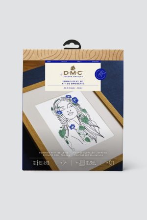 DMC broderi portrett