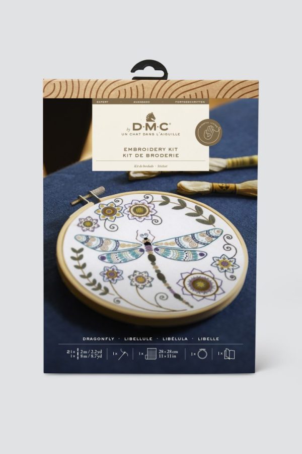 DMC broderi Dragonfly