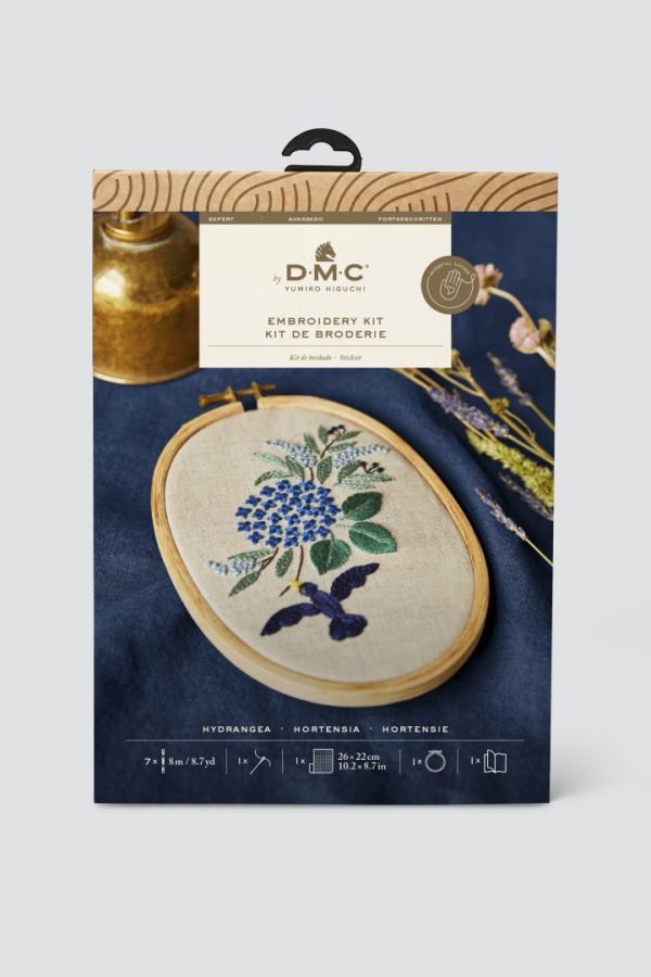 DMC broderi Hortensia