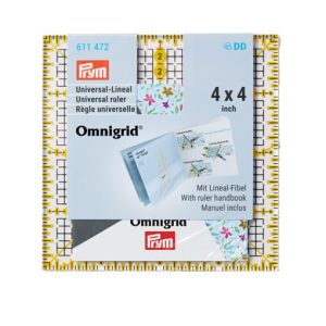 Linjal 4x4 inch