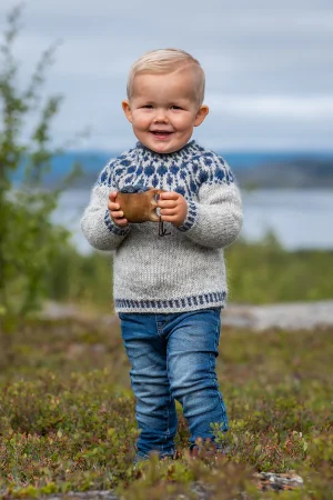 Oppskrift blåbærgenser barn