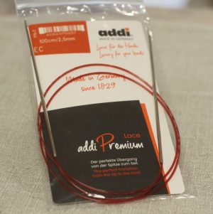 Addi lace rundpinne 100cm