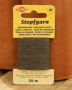 stoppegarn mørk grå 20m