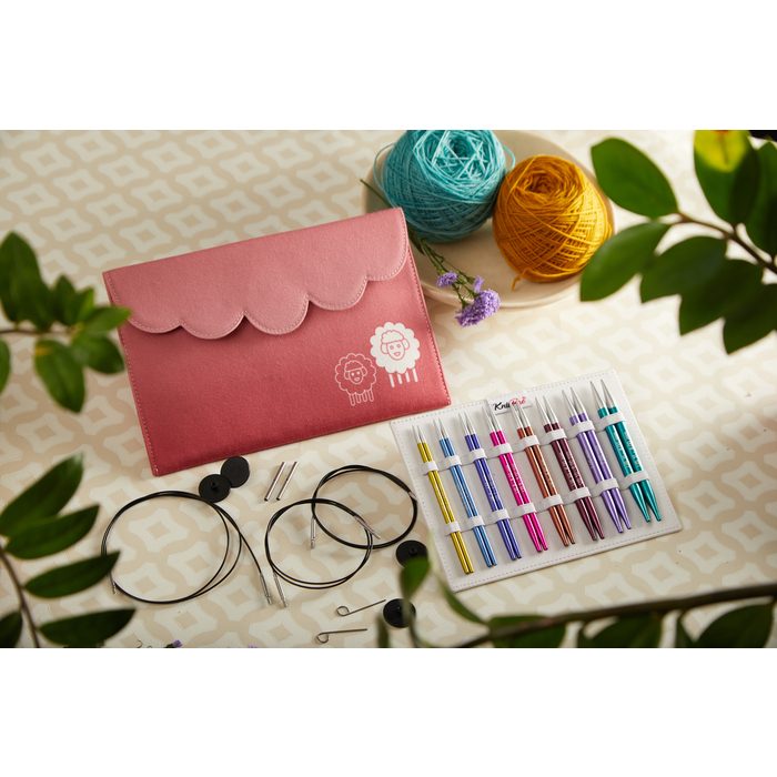 Knitpro Zing pinnesett utskiftbar