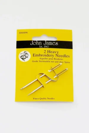 Broderinål 2 stk heavy