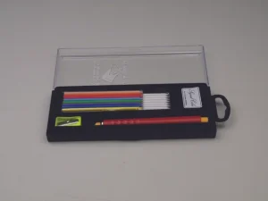 Trykkblyant med refill i boks